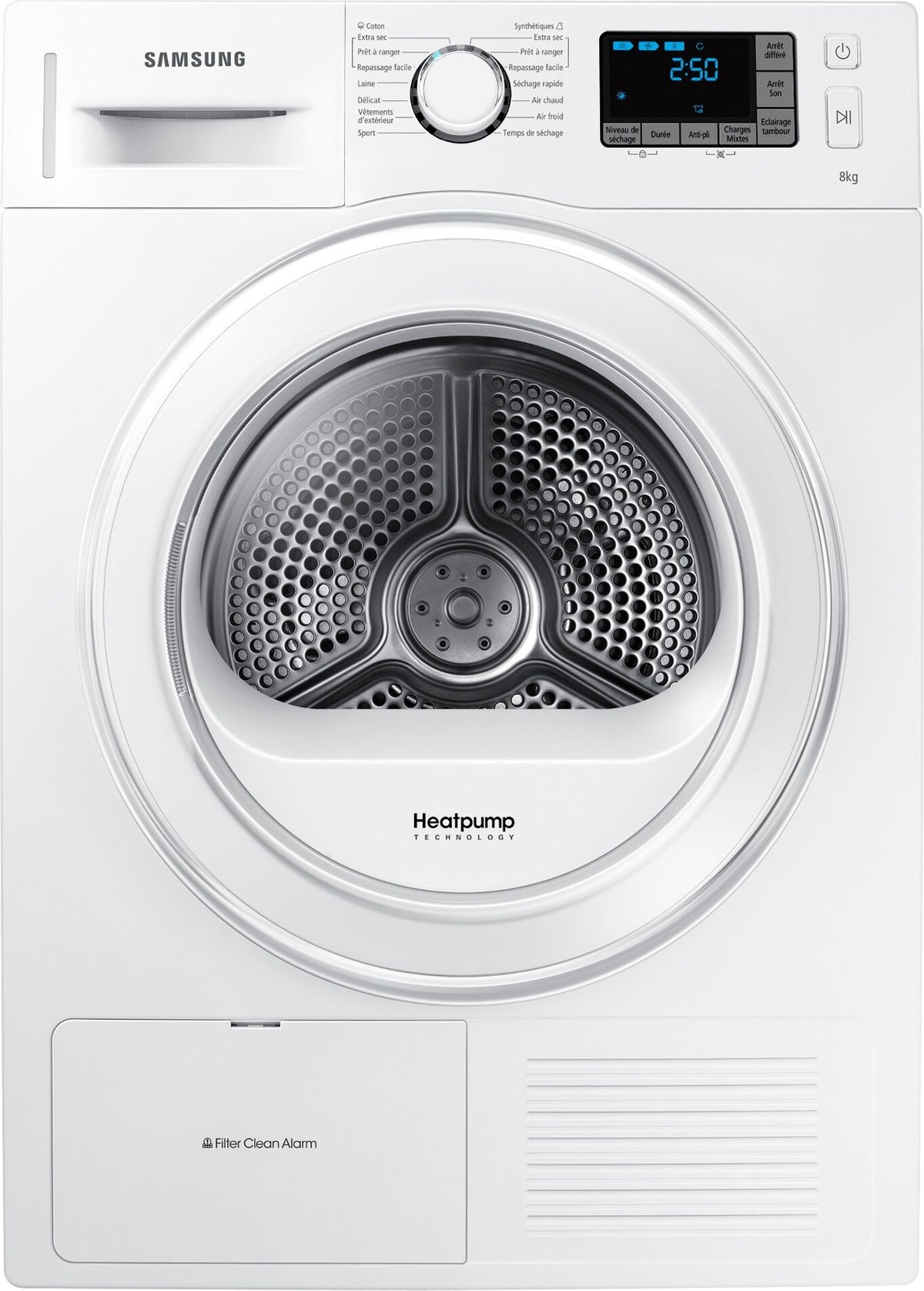 Seche-linge pompe à chaleur SAMSUNG DV80F5E5HGW
