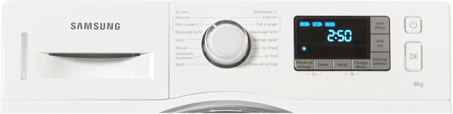 Seche-linge pompe à chaleur SAMSUNG DV80F5E5HGW