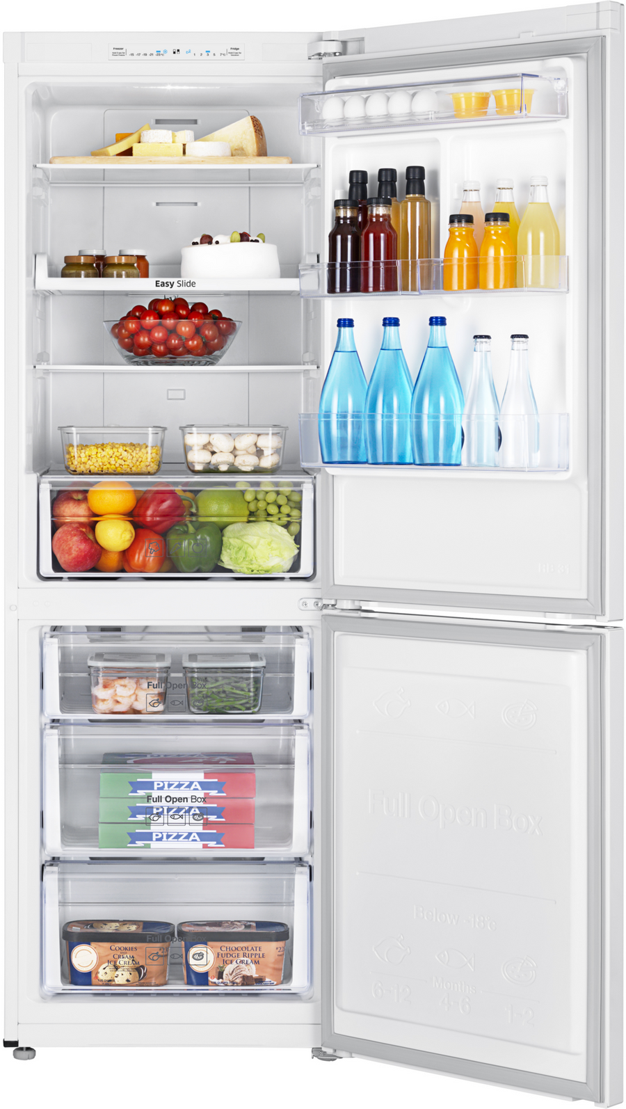 Réfrigérateur avec congélateur SAMSUNG RB29HSR3DWW