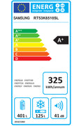 Réfrigérateur avec congélateur SAMSUNG RT53K6510SL