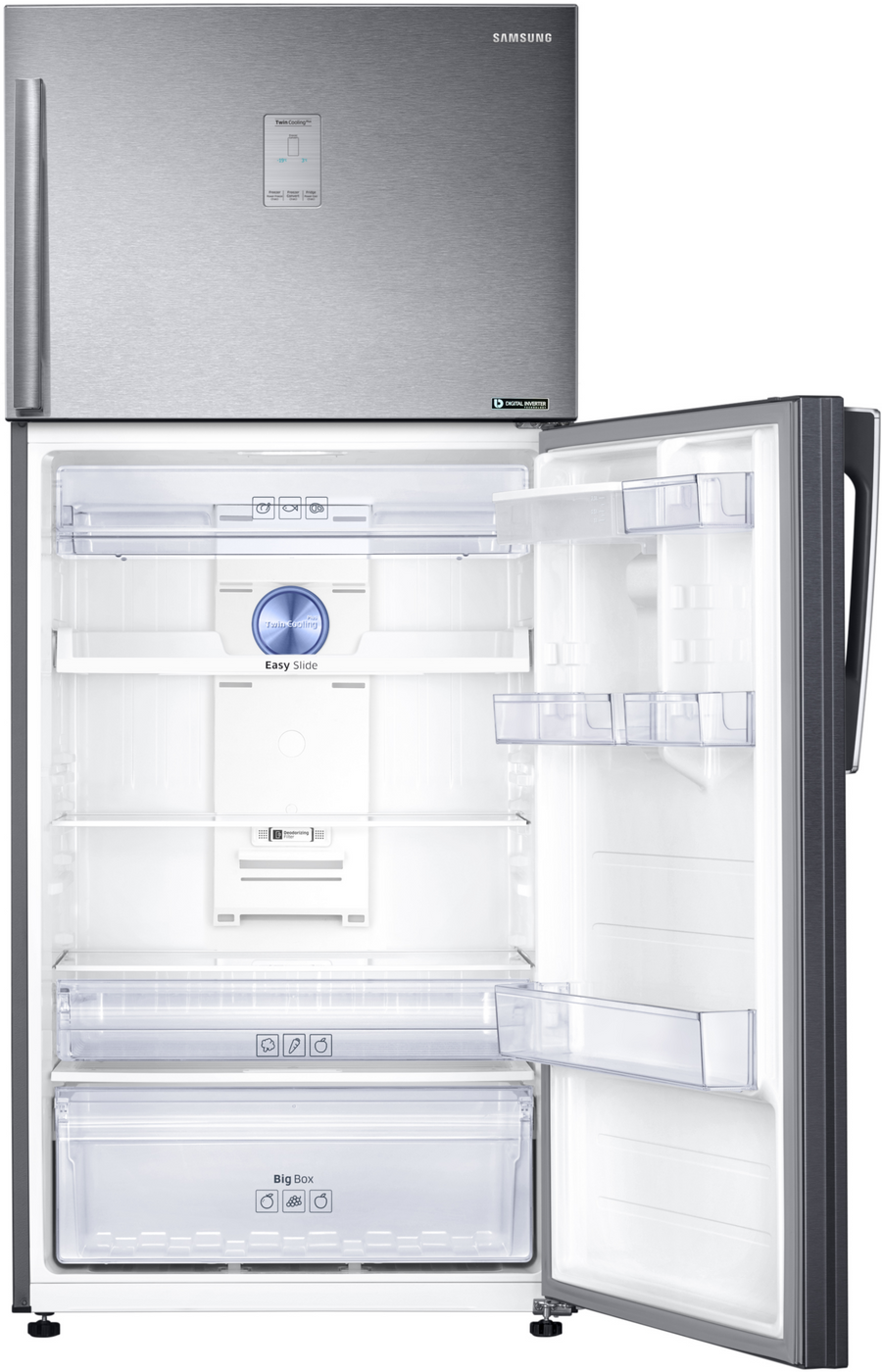 Réfrigérateur avec congélateur SAMSUNG RT53K6510SL