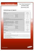 Four chaleur tournante SAMSUNG NV75K5571RM
