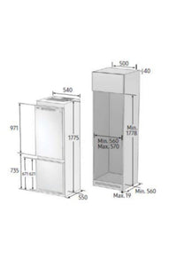 Réfrigérateur encastrable SAMSUNG BRB260035WW