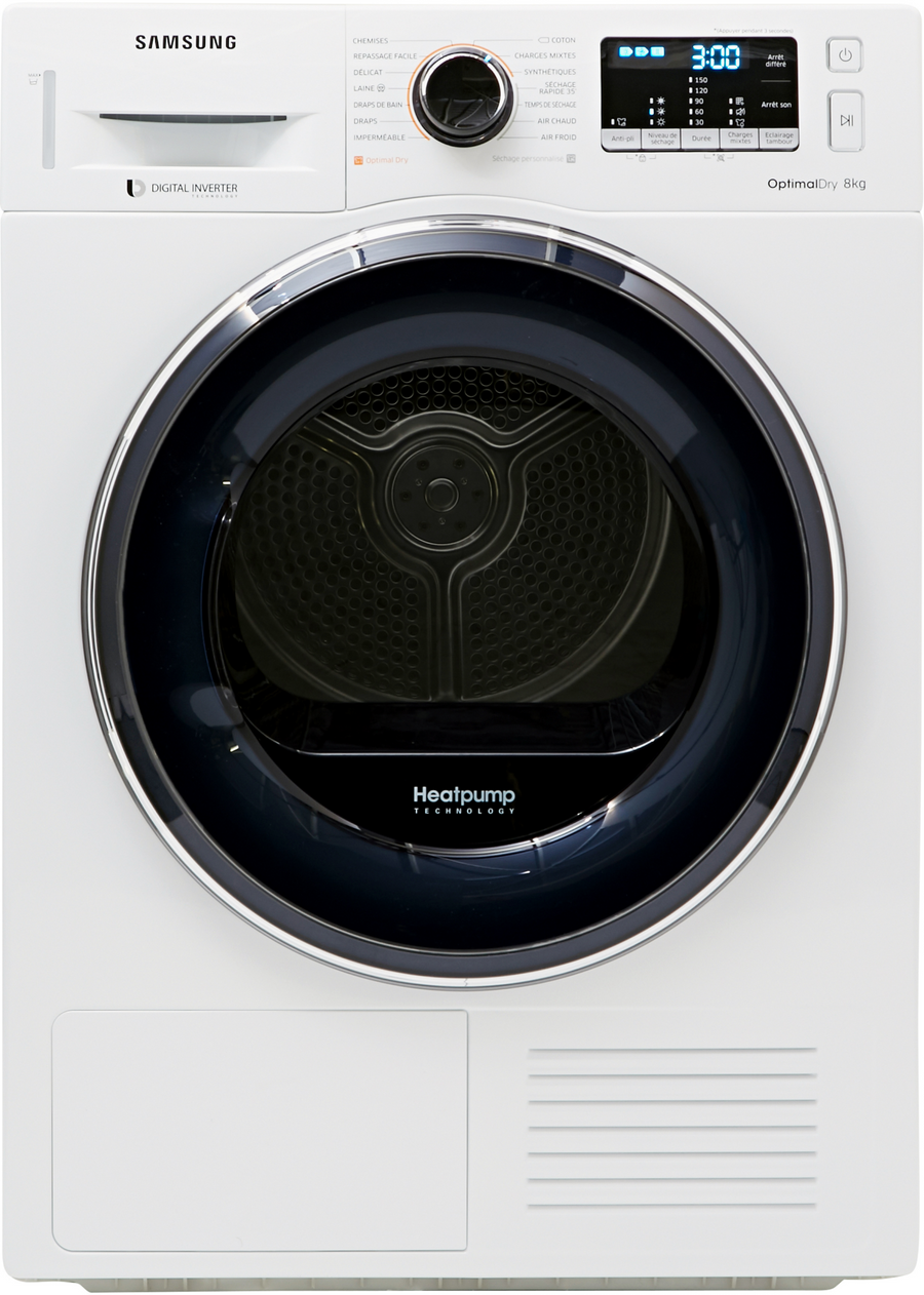 Seche-linge pompe à chaleur SAMSUNG DV80M52103W