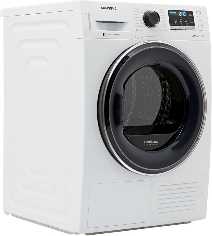Seche-linge pompe à chaleur SAMSUNG DV80M52103W