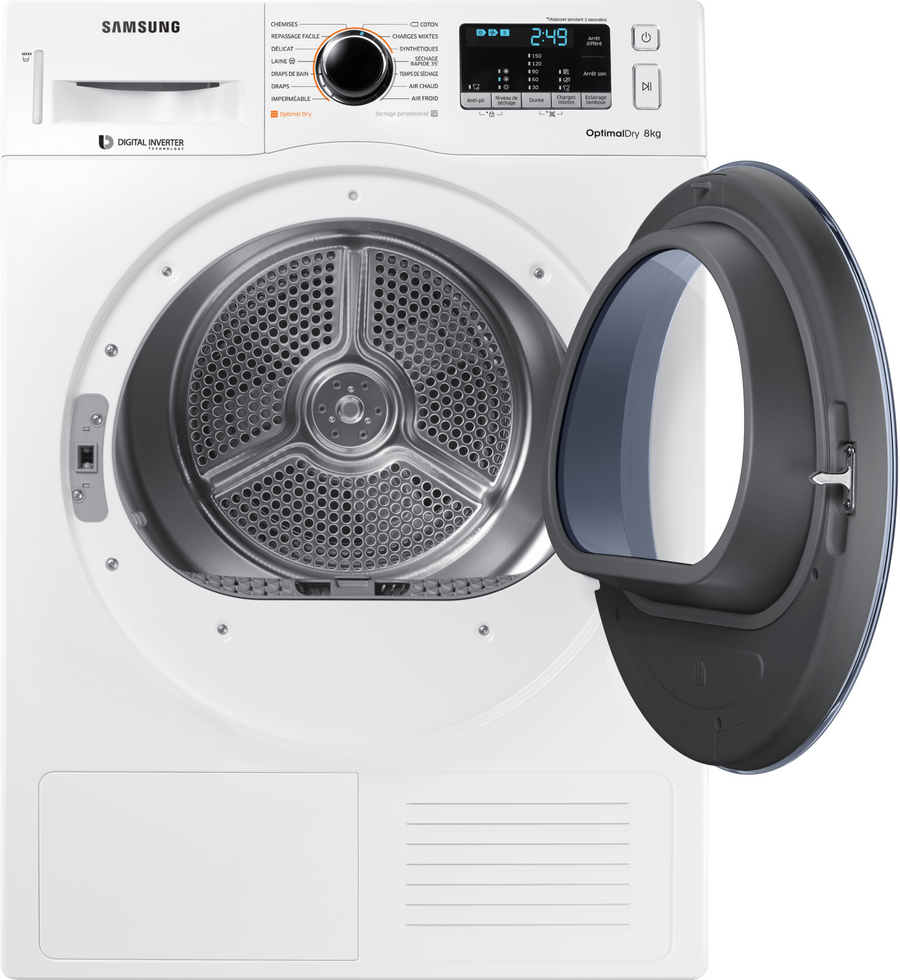Seche-linge pompe à chaleur SAMSUNG DV80M52103W