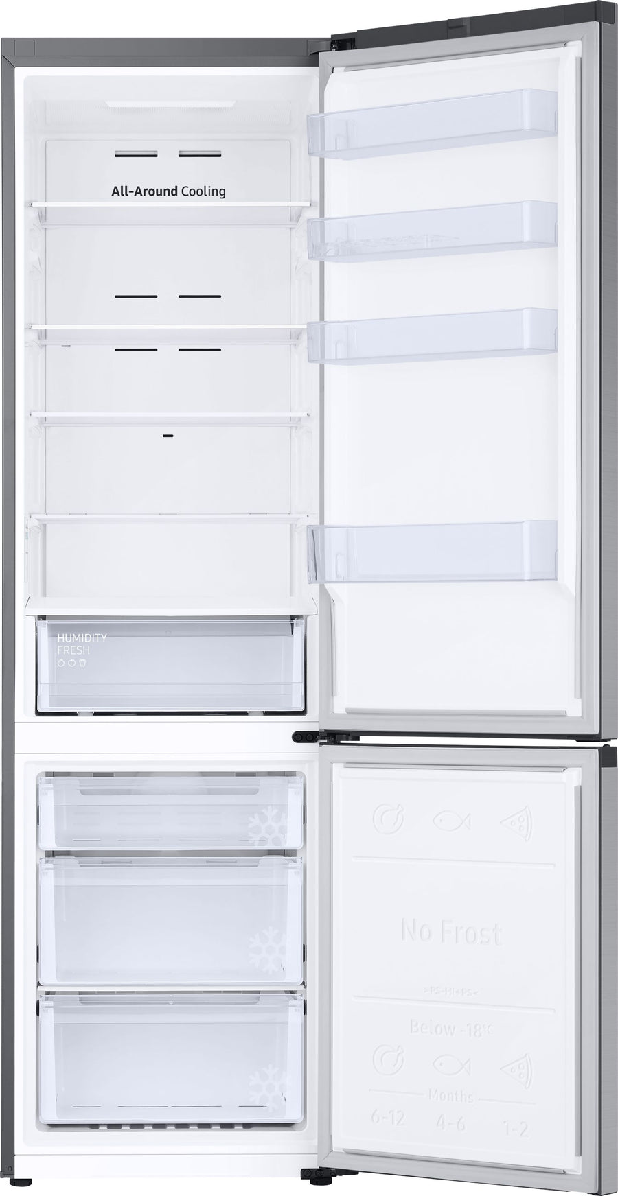 Réfrigérateur avec congélateur SAMSUNG RB38T600DSA