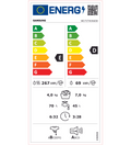 Lave-linge sechant SAMSUNG WD70T4046EW