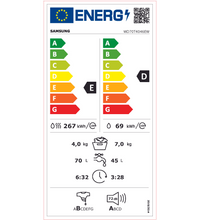 Lave-linge sechant SAMSUNG WD70T4046EW