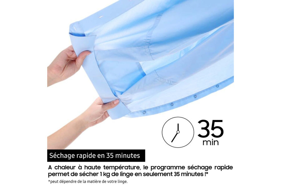 Seche-linge pompe à chaleur SAMSUNG DV90T6240HE