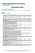 Seche-linge pompe à chaleur SAMSUNG DV80T5220AX