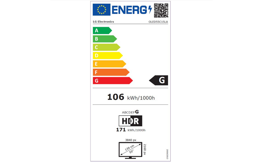 Téléviseur OLED LG OLED55C1 139 cm (55")