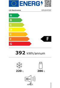 Réfrigérateur multi-portes LG GML844PZ6F