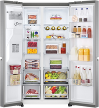 Réfrigérateur Américain 635 Litres Reconditionné LG GSLV80PZLF