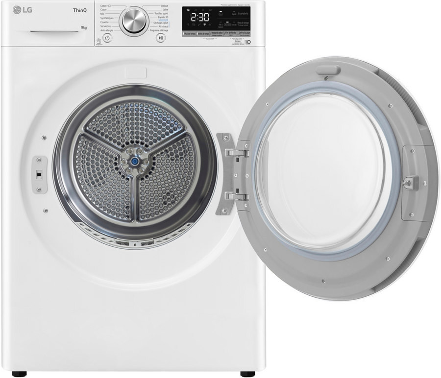 Seche-linge pompe à chaleur LG RH9V51WH