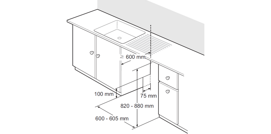 Lave-vaisselle encastrable LG DB365TXS