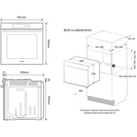 Four chaleur tournante SAMSUNG NV7B4430ZAB