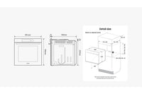 Four chaleur tournante SAMSUNG NV7B4450VCB