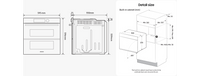 Four chaleur tournante SAMSUNG NV7B4550VAS