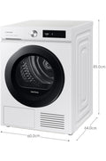 Seche-linge pompe à chaleur SAMSUNG DV90BB5245AW