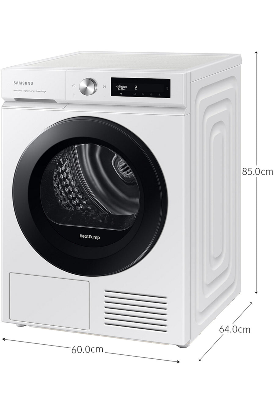 Seche-linge pompe à chaleur SAMSUNG DV90BB5245AW