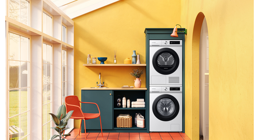Seche-linge pompe à chaleur SAMSUNG DV90BB5245AW