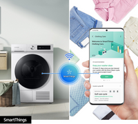 Seche-linge pompe à chaleur SAMSUNG DV90BB7445GW