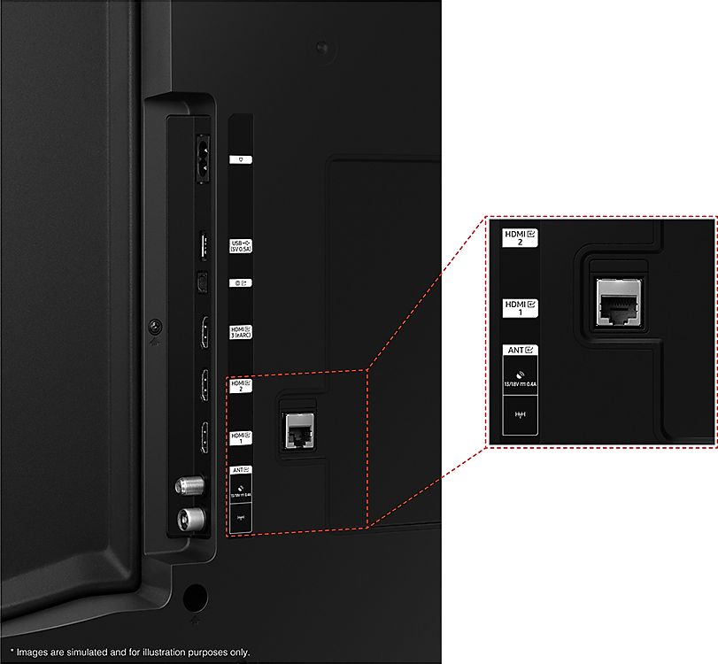 Téléviseur LED SAMSUNG 50CU7175U