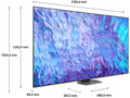 Téléviseur LED SAMSUNG TQ98Q80C 246 cm (97")