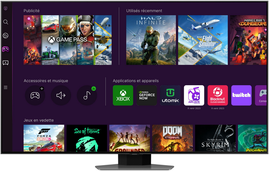 Téléviseur LED SAMSUNG TQ98Q80C 246 cm (97")