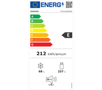 Réfrigérateur Avec Congélateur 305 Litres Neuf SAMSUNG RT31CG5624S9