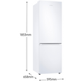 Réfrigérateur Avec Congélateur 344 Litres Neuf SAMSUNG RB34C600EWW