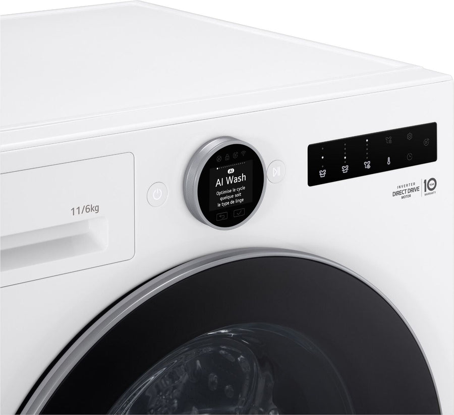 Lave-linge sechant LG F164X71WSTA