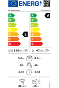 Lave-linge sechant LG F854B16WHS