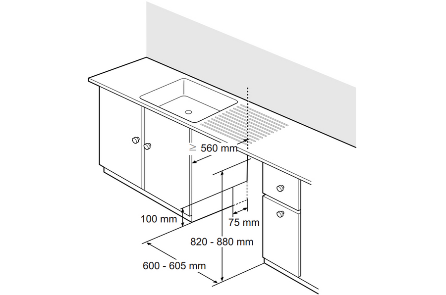 Lave-vaisselle encastrable LG DB476TXS