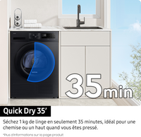 Seche-linge pompe à chaleur SAMSUNG DV90DG52A0AB