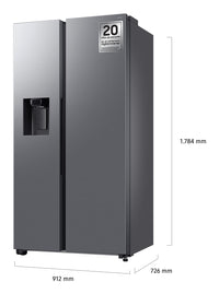 Réfrigérateur Américain 640 Litres Neuf SAMSUNG RS70F64KET
