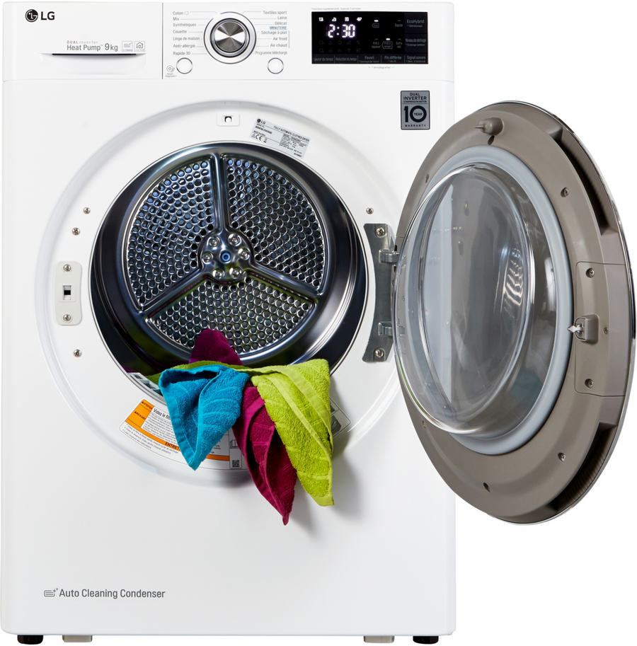 Seche-linge pompe à chaleur LG RH9052WH