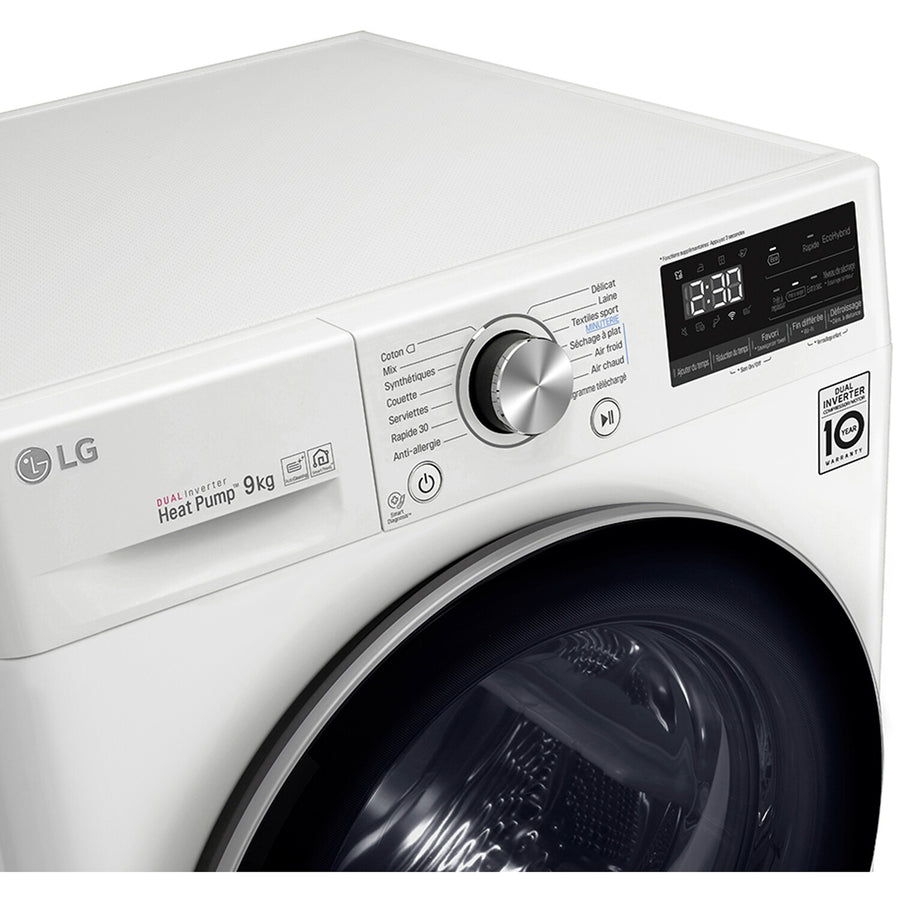 Seche-linge pompe à chaleur LG RH9V71WH