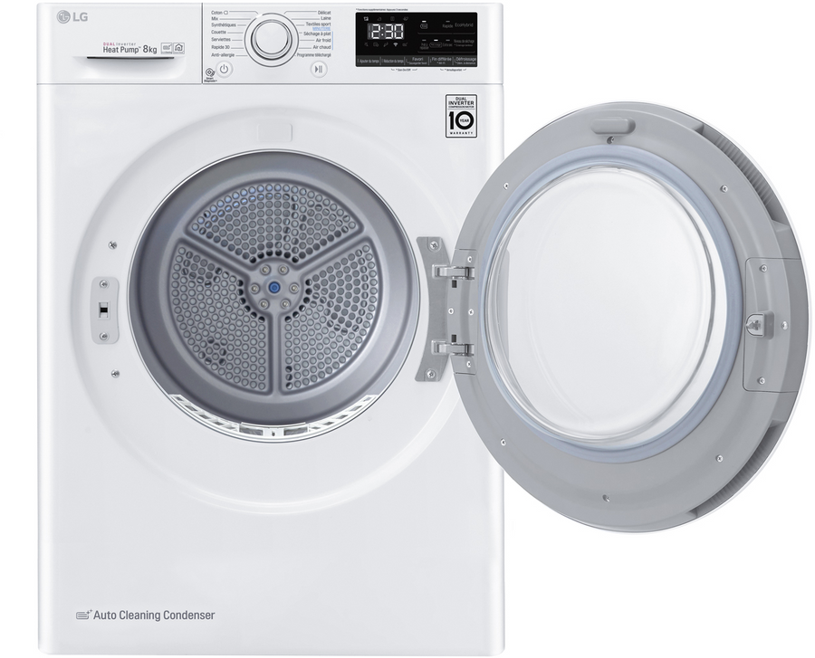 Seche-linge pompe à chaleur LG RH8030WH
