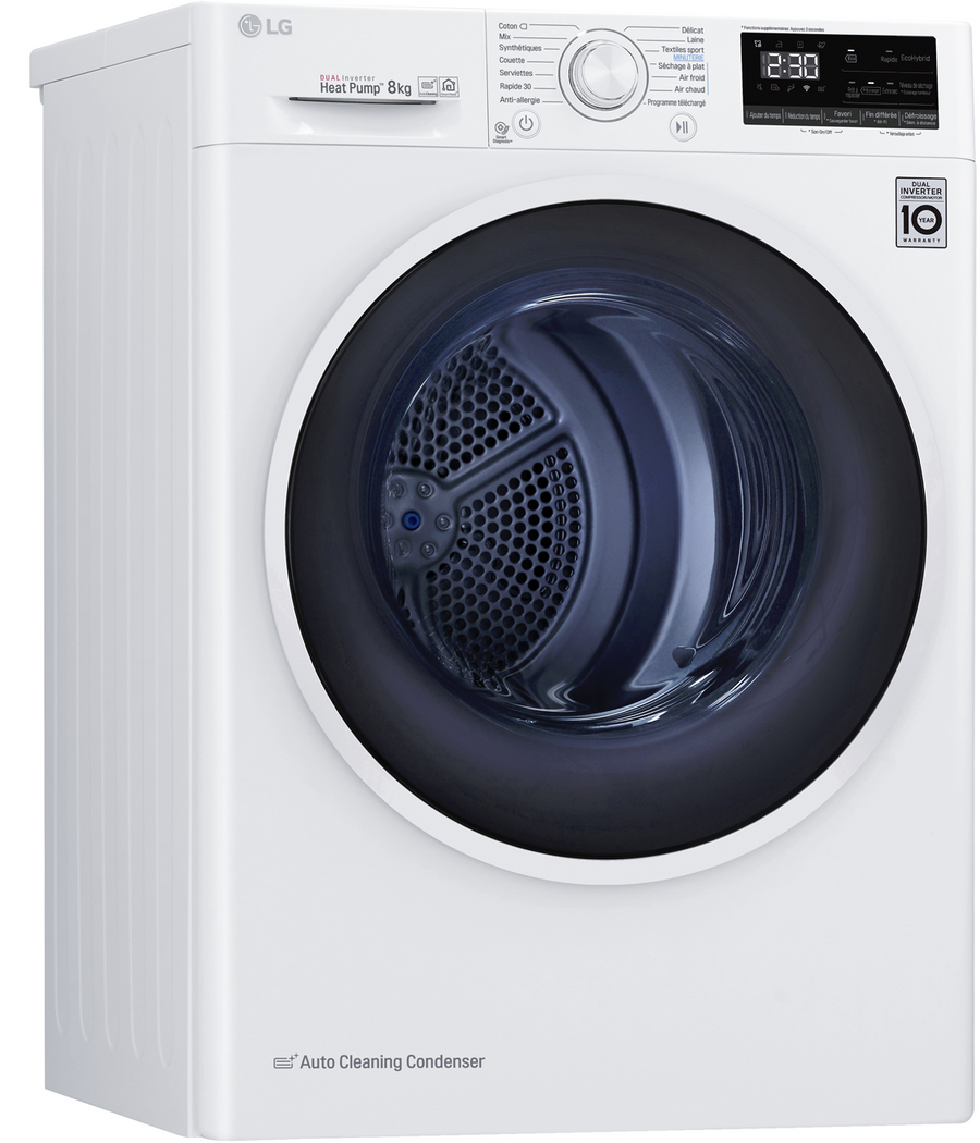 Seche-linge pompe à chaleur LG RH8030WH