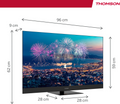Téléviseur LED THOMSON 43QG6C14 108 cm (43")