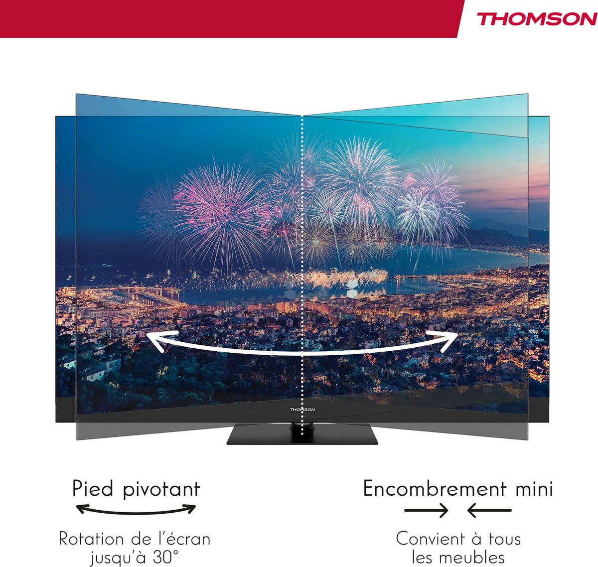 Téléviseur LED THOMSON 43QG6C14 108 cm (43")