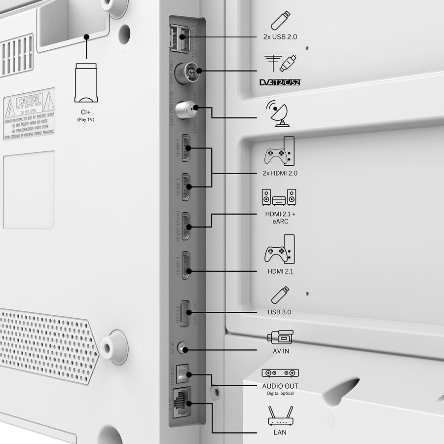 Téléviseur LED THOMSON 43UG4S14W 108cm (43")