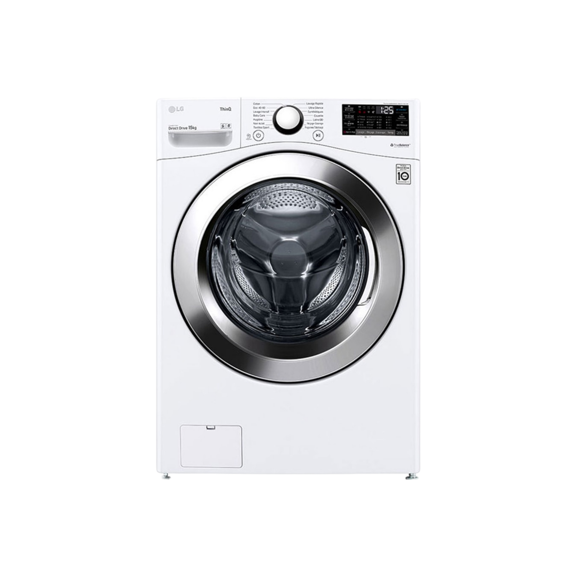Lave-linge Hublot 15 kg Reconditionné LG F51P12WH