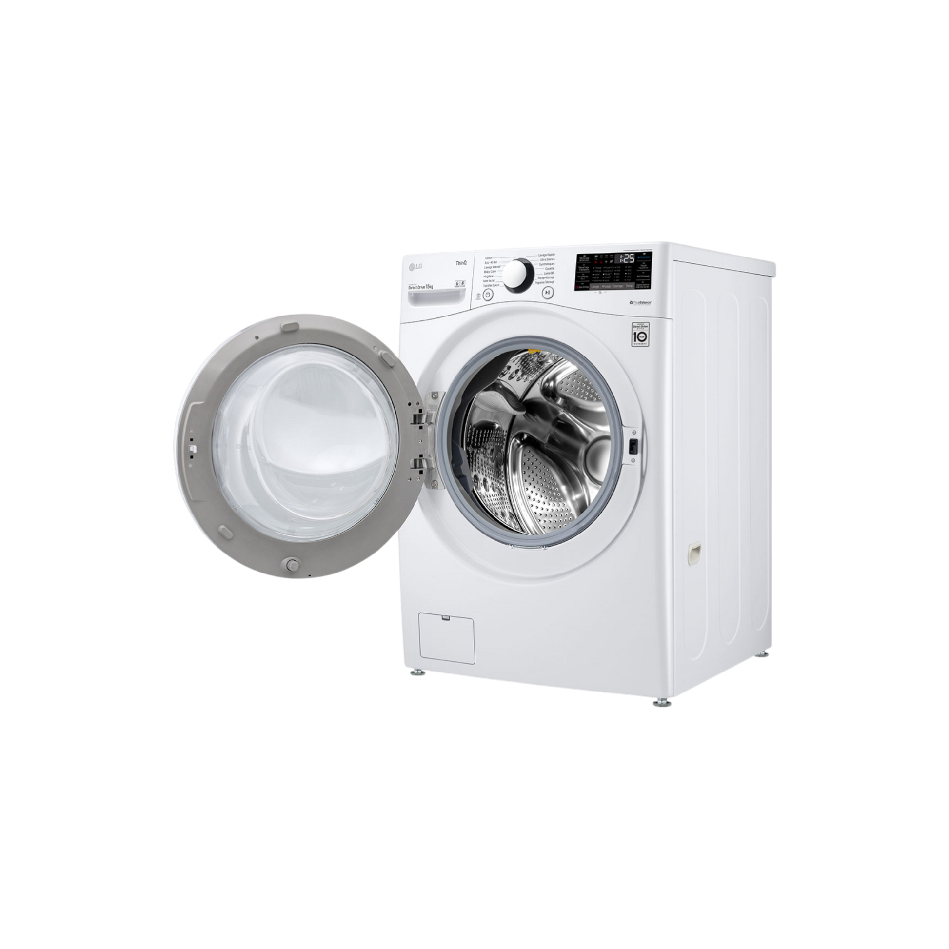 Lave-linge Hublot 15 kg Reconditionné LG F51P12WH