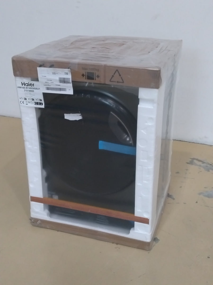 Lave-linge Hublot 10 kg Reconditionné HAIER HW100-B14959S8U1