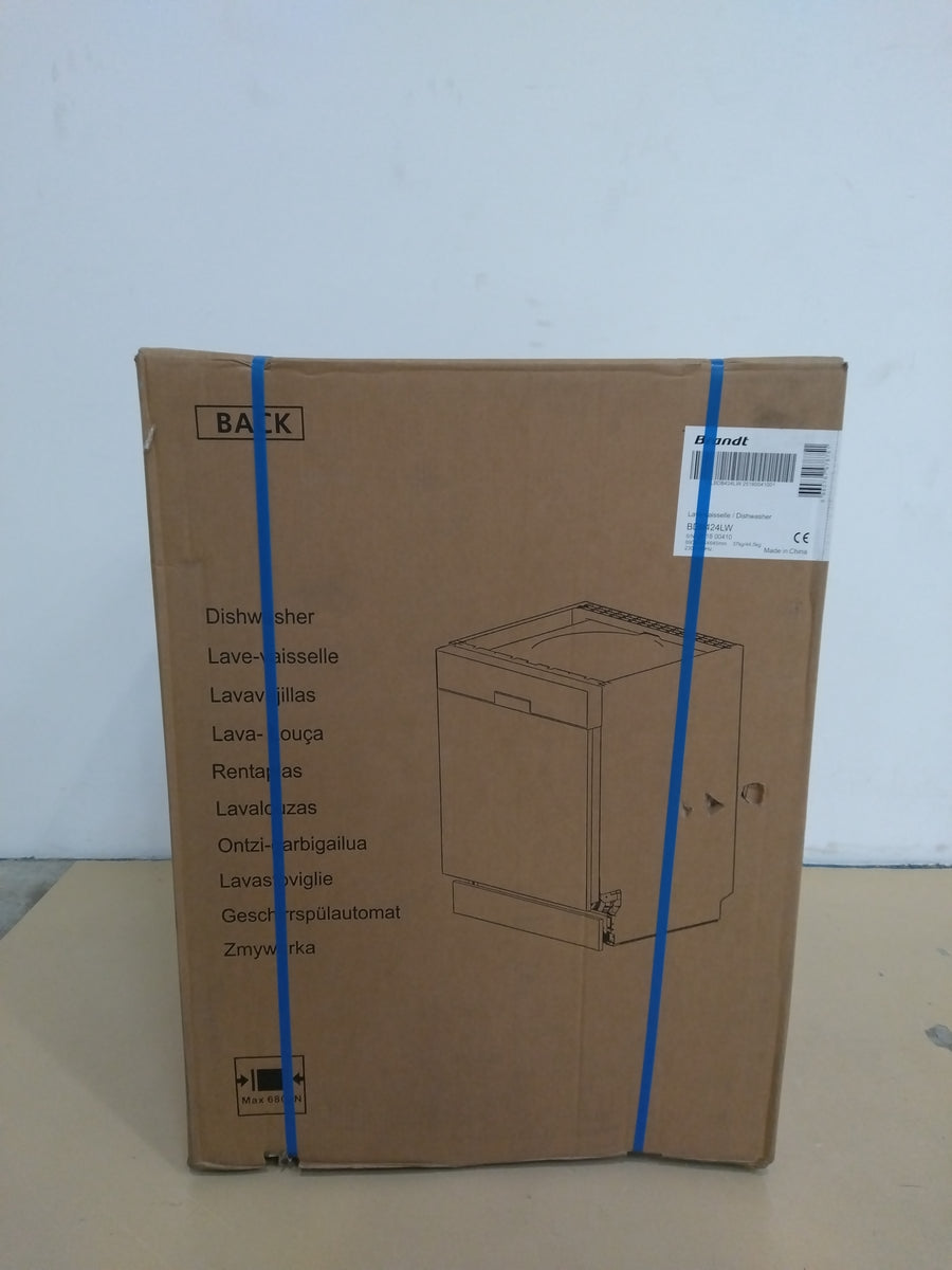Lave-vaisselle Encastrable 14 couverts Reconditionné BRANDT BDB424LW