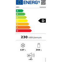 Réfrigérateur Avec Congélateur Reconditionné SMEG FAB38RCR6