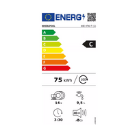 Lave-vaisselle Encastrable 14 couverts Reconditionné WHIRLPOOL W8IHT40T